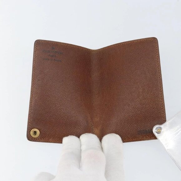 LOUIS VUITTON Monogram Porto Cartes Crdit Pression Card Case M60937 Auth th6343 - Picture 8 of 16